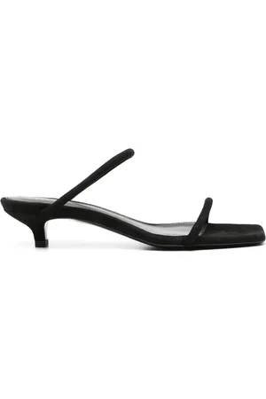 Totême 50mm suede mules
