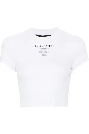 ROTATE Ribbed crop top