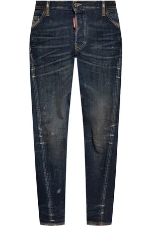 Dsquared2 Distressed-effect cotton jeans