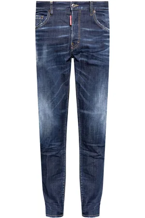 Dsquared2 Logo-patch cotton jeans