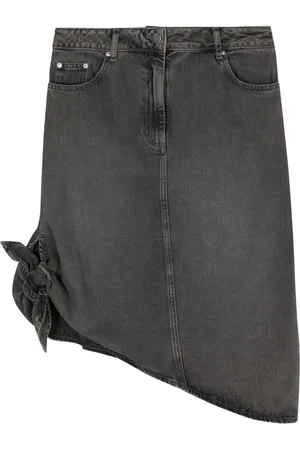 REMAIN Drapy denim skirt