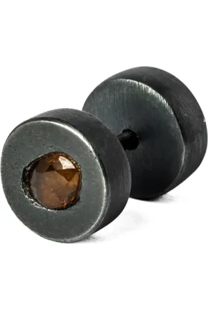 PARTS OF FOUR Sapphire-encrusted stud earring