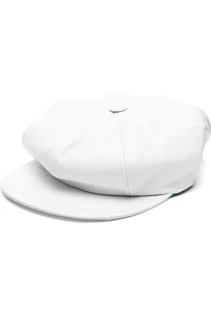 Madison.Maison Patent leather baker boy hat