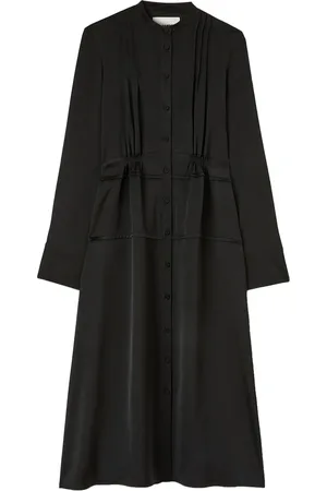 Jil Sander Collarless midi dress