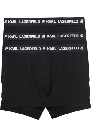 Karl Lagerfeld Logo-waistband boxers (pack of three)