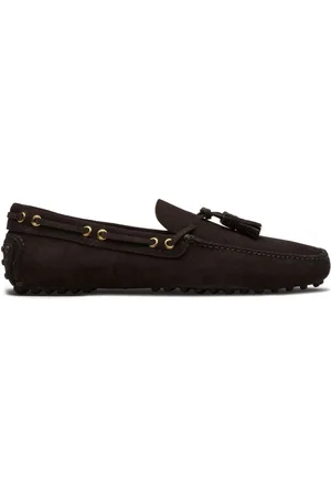 CAR SHOE Tassel suede driving shoes