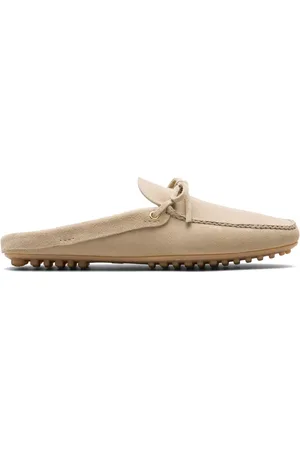 CAR SHOE Bow suede slippers