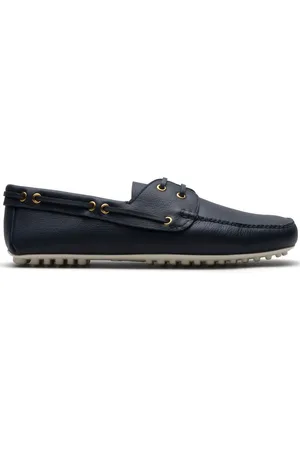 CAR SHOE Lace-up leather loafers