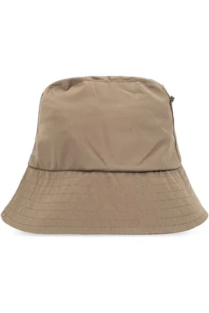 Samsøe Samsøe Embossed-logo detail bucket hat