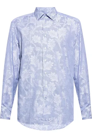 Etro Floral-print cotton shirt