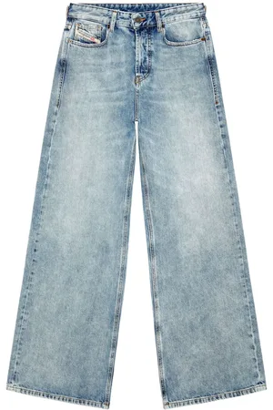 Diesel 1996 D-Sire 09h57 mid-rise wide-leg jeans