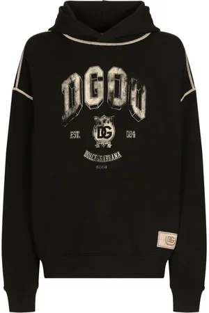 Dolce & Gabbana DG-print cotton hoodie