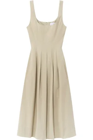 Proenza Schouler Pleated cotton dress