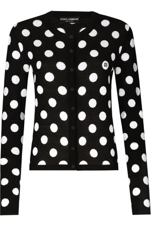 Dolce & Gabbana Polka dot-pattern button-up cardigan