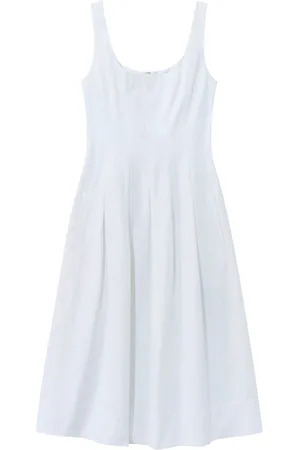 Proenza Schouler Pleated cotton dress
