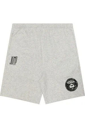 A Bathing Ape Logo-print track shorts