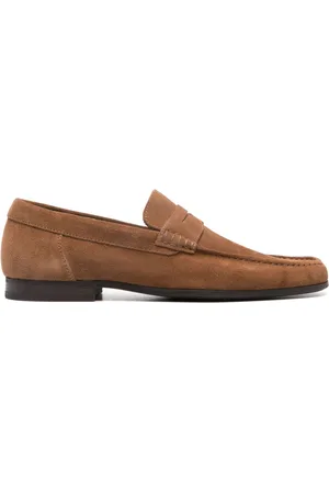 MOORER Casetti suede loafers