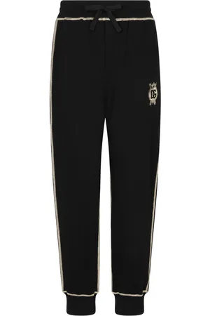 Dolce & Gabbana Logo-print cotton track pants