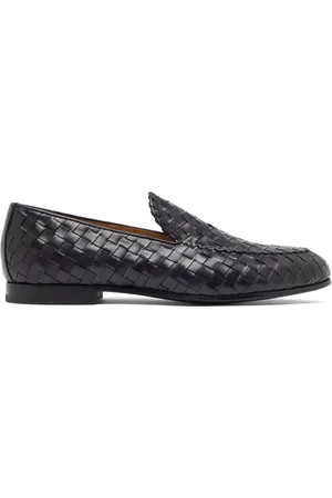 Scarosso Vittorio interwoven leather loafers