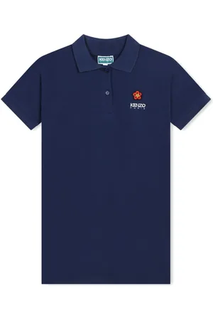 Kenzo Organic cotton piqué polo dress