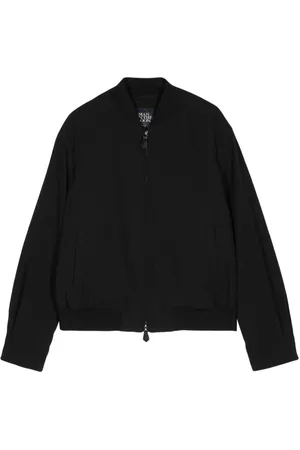 MAN ON THE BOON. Textured bomber jacket