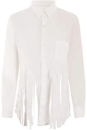 Comme des Garçons Fringed long-sleeve shirt