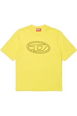 Diesel Oval D logo-print cotton T-shirt