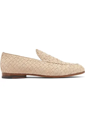 Scarosso Vittorio interwoven suede loafers