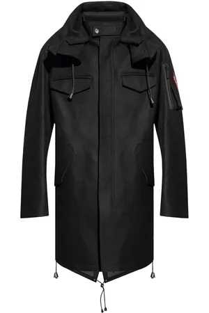 Dsquared2 Zip-up hooded coat