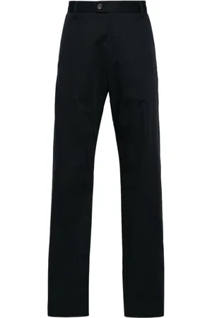 Alexander McQueen Gabardine straight-leg trousers