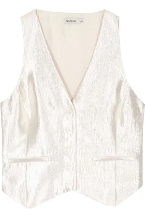 Simkhai Deb satin vest