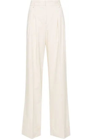 The Andamane Nathaniel pinstripe wide-leg trousers
