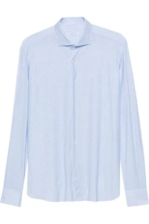 Orian Striped stretch shirt