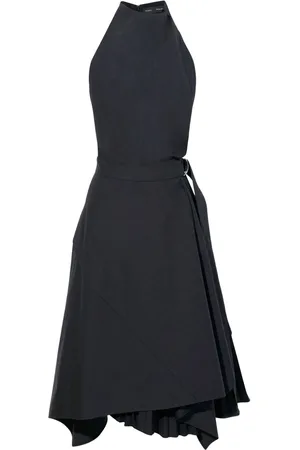 Proenza Schouler Layered poplin wrap dress