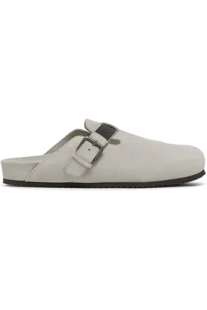 Brunello Cucinelli Monili-detail suede slippers
