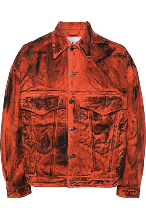 Etudes Shadow Denim Paint jacket