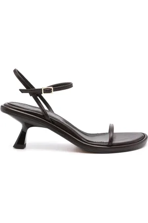 Souliers Martinez 55mm Ivone leather sandals