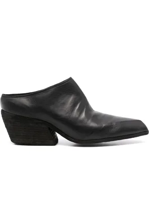 GUIDI 65mm leather slippers