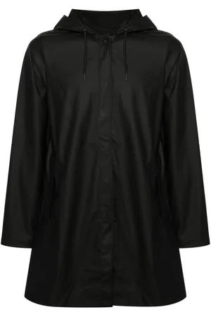 Rains Button-up hooded parka