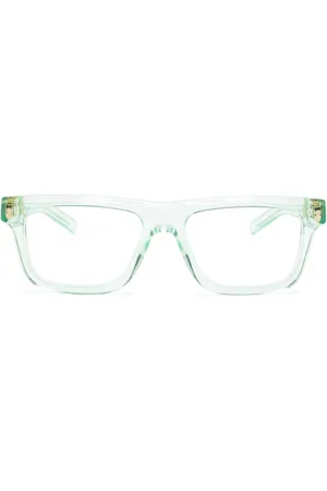 Gucci Transparent square-frame glasses