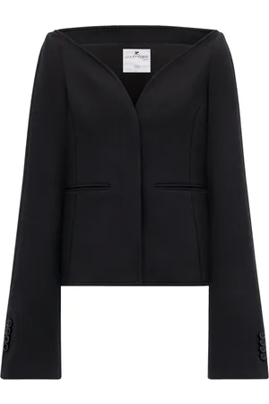 Courrèges Ellipse Heritage collarless blazer