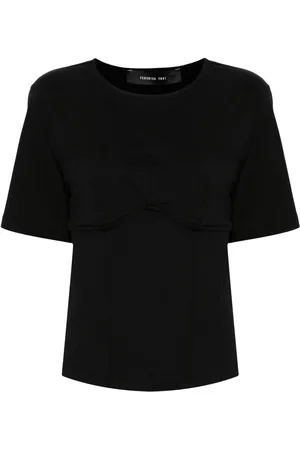 FEDERICA TOSI 3D-detailing cotton T-shirt