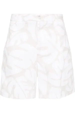HUGO BOSS Karlos floral-print chino shorts