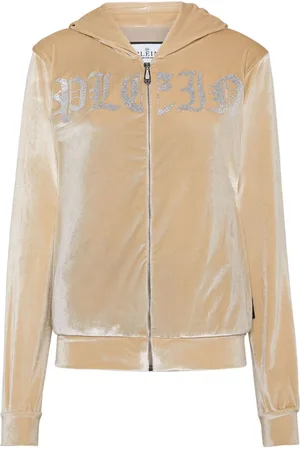 Philipp Plein Gothic Plein velour hoodie
