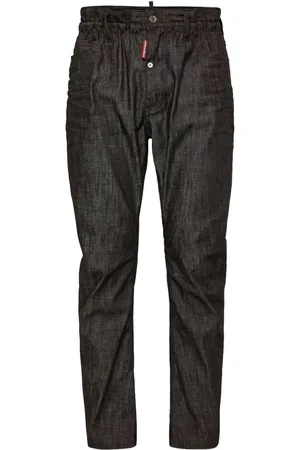 Dsquared2 Coated-finish slim-cut jeans
