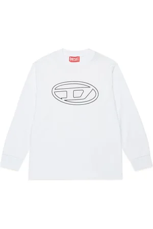 Diesel Oval D logo-print T-shirt