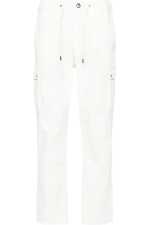 HERNO Drawstring-waist tapered trousers