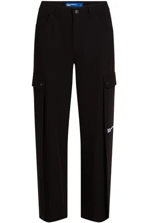 Karl Lagerfeld Wide-leg cargo trousers