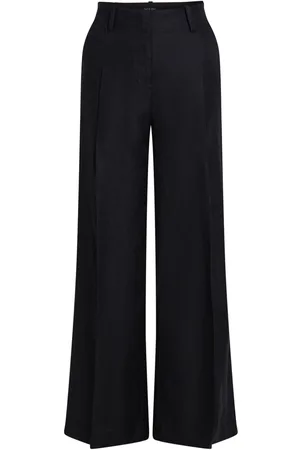 Karl Lagerfeld High-rise wide-leg trousers