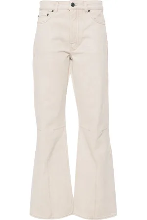 OUR LEGACY Moto-cut flared jeans